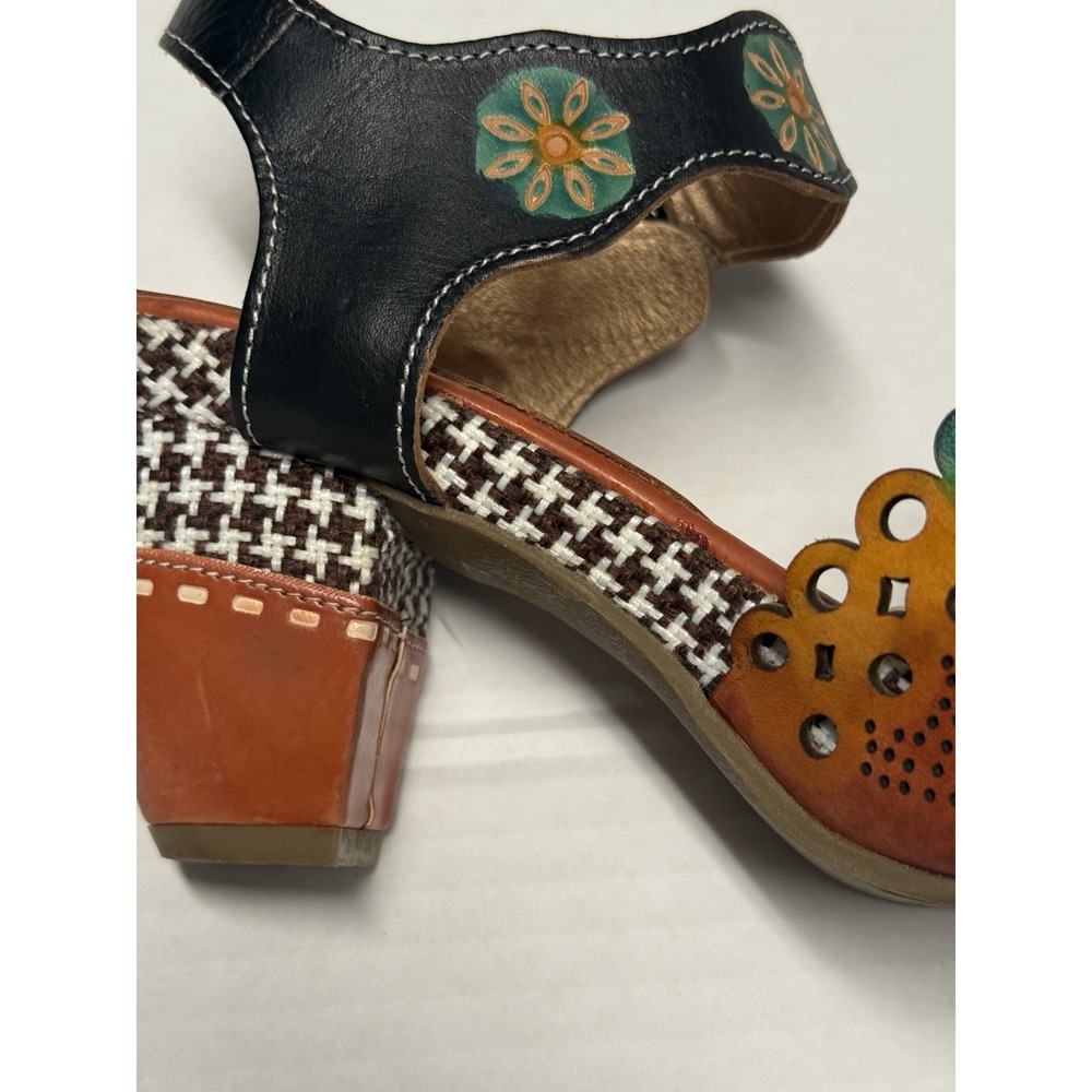 L'Artiste By Spring Step Jive Boho Festival Sandals Shoes Womens EU 39 US 8.5 - Picture 4 of 6